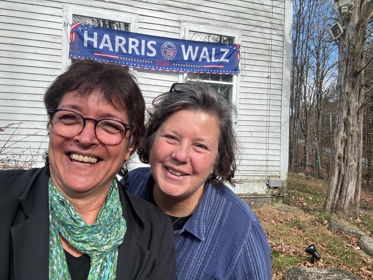 Jo Comerford (@jo_comerford) on Twitter photo In New Hampshire with <a href="/MindyForMA/">Mindy Domb</a>. Getting out the vote for <a href="/KamalaHarris/">Kamala Harris</a> and <a href="/Tim_Walz/">Tim Walz</a>. In New Hampshire with <a href="/MindyForMA/">Mindy Domb</a>. Getting out the vote for <a href="/KamalaHarris/">Kamala Harris</a> and <a href="/Tim_Walz/">Tim Walz</a>.