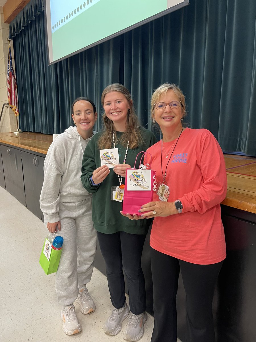 Congrats to our RNE October Step Challenge winners. Logging 991,774
Steps between the 3! Way to keep moving! #wellnesswednesdays
<a href="/FultonCoSchools/">FultonCountySchools</a> <a href="/RNEprincipal/">Dr. Lydia Conway</a> <a href="/MrsCasey03/">Susannah Casey</a> <a href="/MelissaTrice1/">Melissa Trice</a>