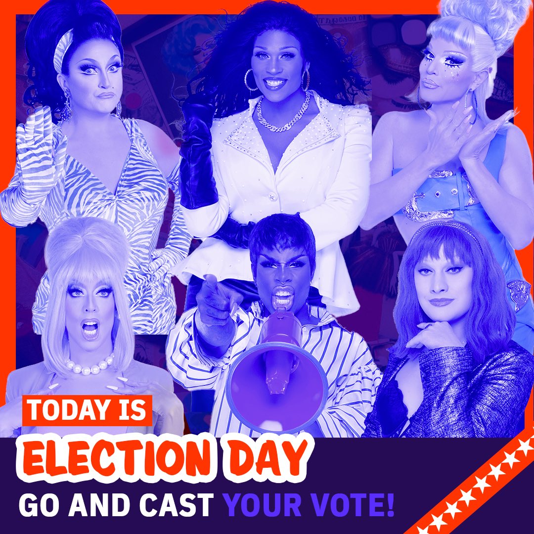 🌈TODAY IS THE DAY! It’s time to get those last votes to the polls and make HERstory together! 🗳️ Every vote counts in shaping a brighter, more inclusive future. Let’s stand strong, support our community, and let our voices shine on this Election Day. Together, we’re unstoppable.