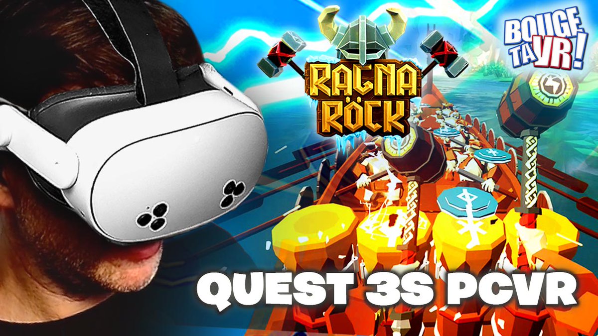 virtualgo34's tweet photo. 📣 Nouvelle vidéo #YouTube :
#RAGNAROCKVR :
Rythme et du Metal mais pas QUE ... 💥
CUSTOMS #PCVR
🔴 https://t.co/CA3nHnpI7e
@ragnarock_game @WanadevStudio #vr #metaQuest3S #ragnarockvr @MetaQuestVR https://t.co/ipqOx7pwq2