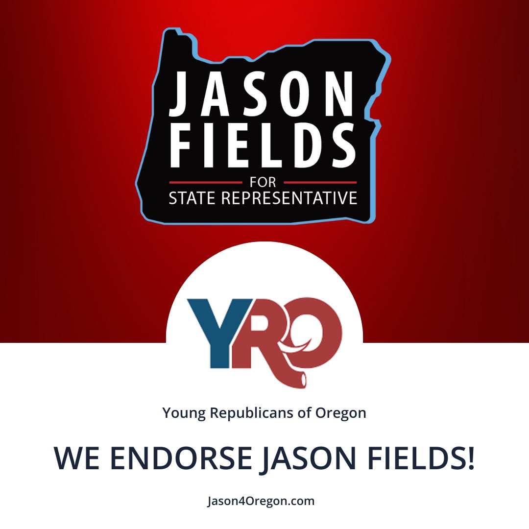 Jason4oregon's tweet photo. Thank you Young Republicans of Oregon for your support! I’m honored to receive your endorsement.

@oregon_yr 

I care about young Americans, and want them to have the same opportunities I had when I was their age. We owe it to them to do everything we can to set things right. https://t.co/IhzkANvZq2