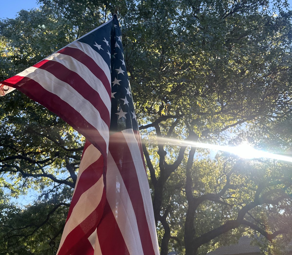 smussle's tweet photo. "One flag, one land, one heart, 
one hand, one nation evermore!" 
—Oliver Wendell Holmes

#0days #ElectionDay 
#Election2024 https://t.co/0s3QFTW7om