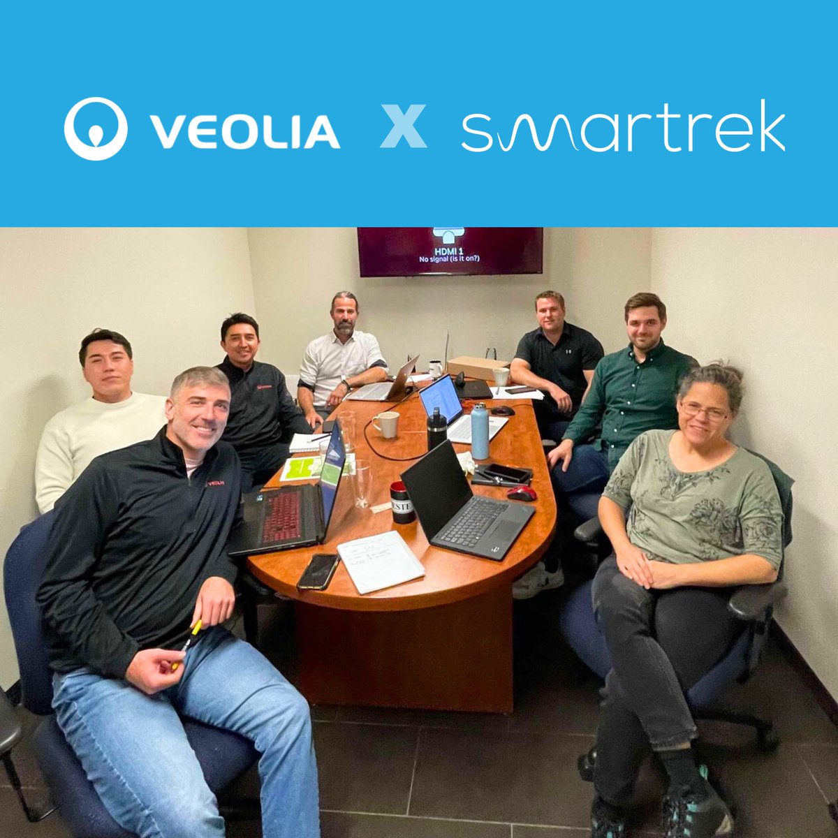 Smartrek Tech. (@smartrektech) on Twitter photo This week, we are excited to welcome our partner <a href="/VeoliaWaterTech/">Veolia | Water Tech</a> to our offices.
Our collaboration has been very successful, enabling us to take on increasingly ambitious projects that deliver comprehensive remote monitoring solutions for municipalities of all sizes.
#iot #water This week, we are excited to welcome our partner <a href="/VeoliaWaterTech/">Veolia | Water Tech</a> to our offices.
Our collaboration has been very successful, enabling us to take on increasingly ambitious projects that deliver comprehensive remote monitoring solutions for municipalities of all sizes.
#iot #water