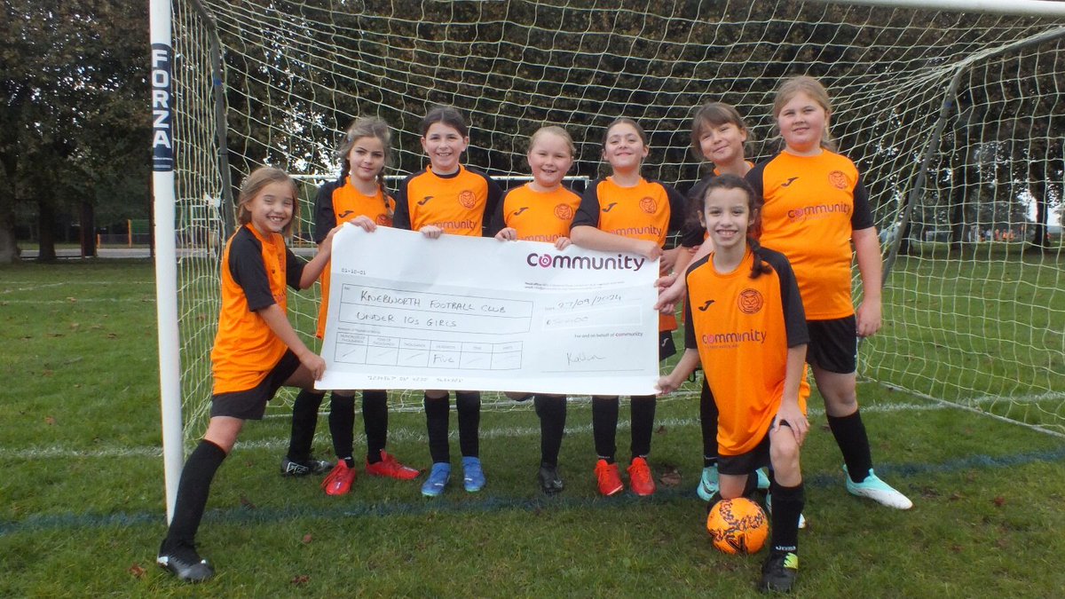 Recently, through our regional charity fund we donated to the Under 10s Girls Team at Knebworth Football Club.

This donation will provide the team with a full kit, which will give the team their own identity. 💪

#JoinAUnion #football