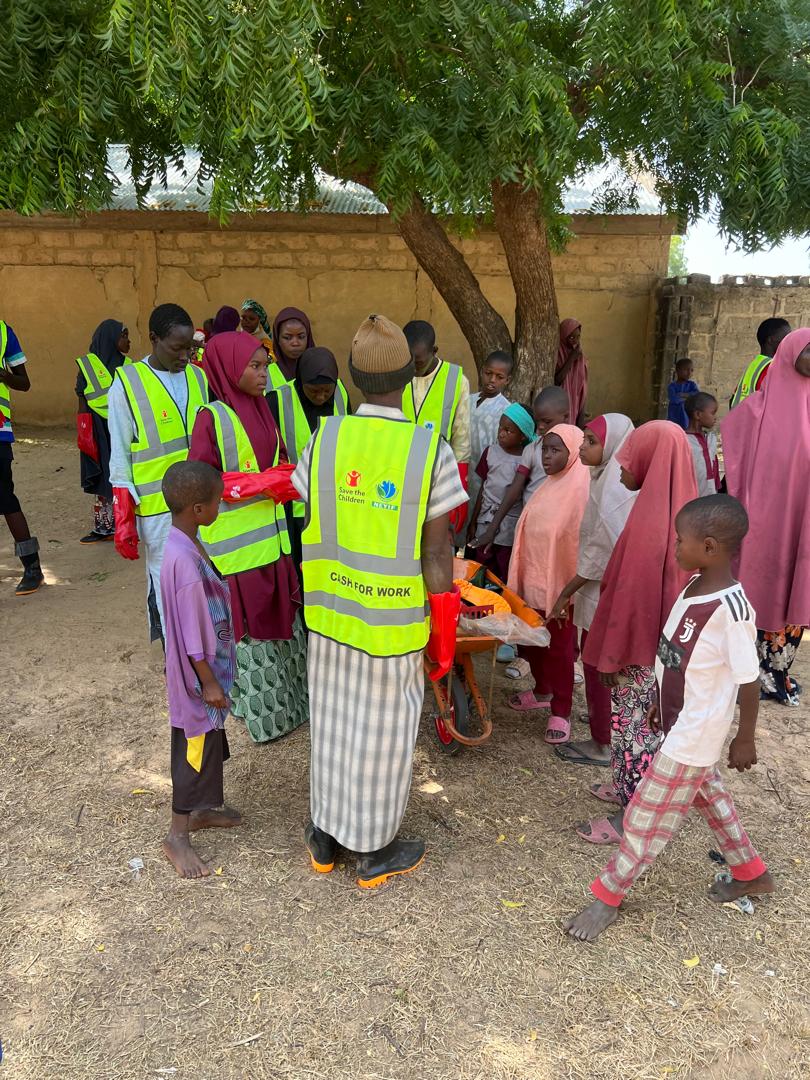 Thanks to the resilient community members who stood with us, by providing opportunities for work and income, we are helping to build stronger, more resilient communities.

The monthly activity was graced by our Executive Director, Comr. <a href="/DaudaGombe/">Comrade Dauda Muhammad Gombe</a> alongside senior mngmt staff.