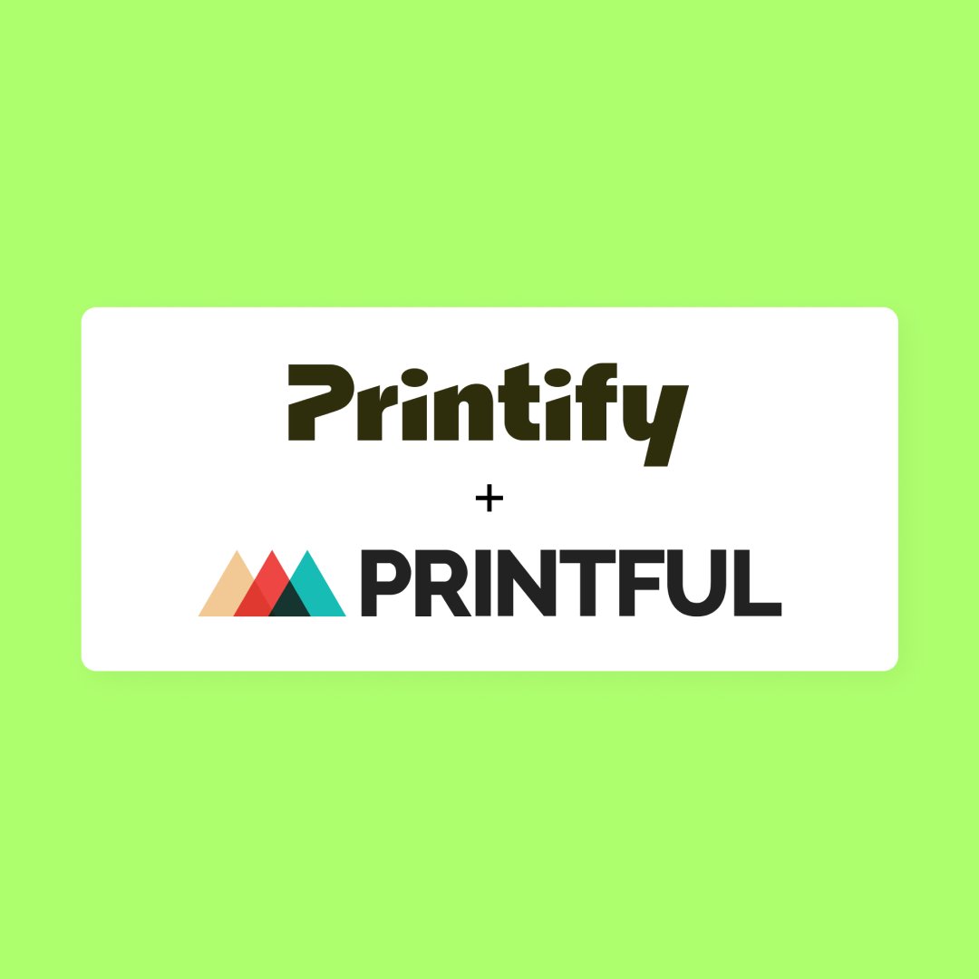 We’re beyond excited to share that <a href="/printify/">Printify</a>  and <a href="/printful/">Printful</a> are merging! We’re coming together to help millions of you build the businesses and brands of your dreams. 

Why are we so excited? Well, because you get:

🌍 The best of both! – Our extensive network of 85+ Print