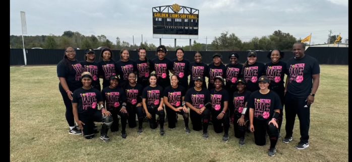 Even though we are not in October the 𝐅𝐢𝐠𝐡𝐭 𝐂𝐨𝐧𝐭𝐢𝐧𝐮𝐞𝐬 🦁💓

- Lady Lions Softball 🥎