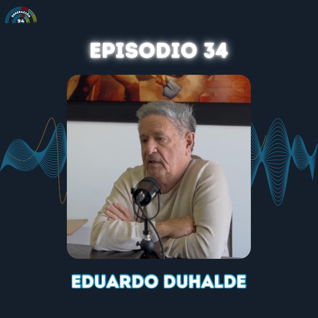Ya está disponible el episodio 34 de <a href="/generacion94_/">Generación 94</a> 

Hablamos con Eduardo Duhalde, convencional constituyente del PJ por Buenos Aires.

Miralo en <a href="/YouTube/">YouTube</a>: youtu.be/5G3X4NT3EZQ?si…