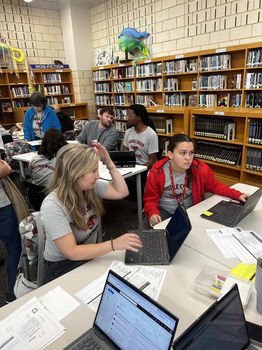 mchsmustangs's tweet image. 💪 Dug deep into assignments today, focusing on meaningful feedback to elevate learning for every student! Building a culture of rigor and growth, one step at a time. 📚 #ExcellenceInAction #GrowthMindset #StudentSuccess #ProfessionalDevelopment