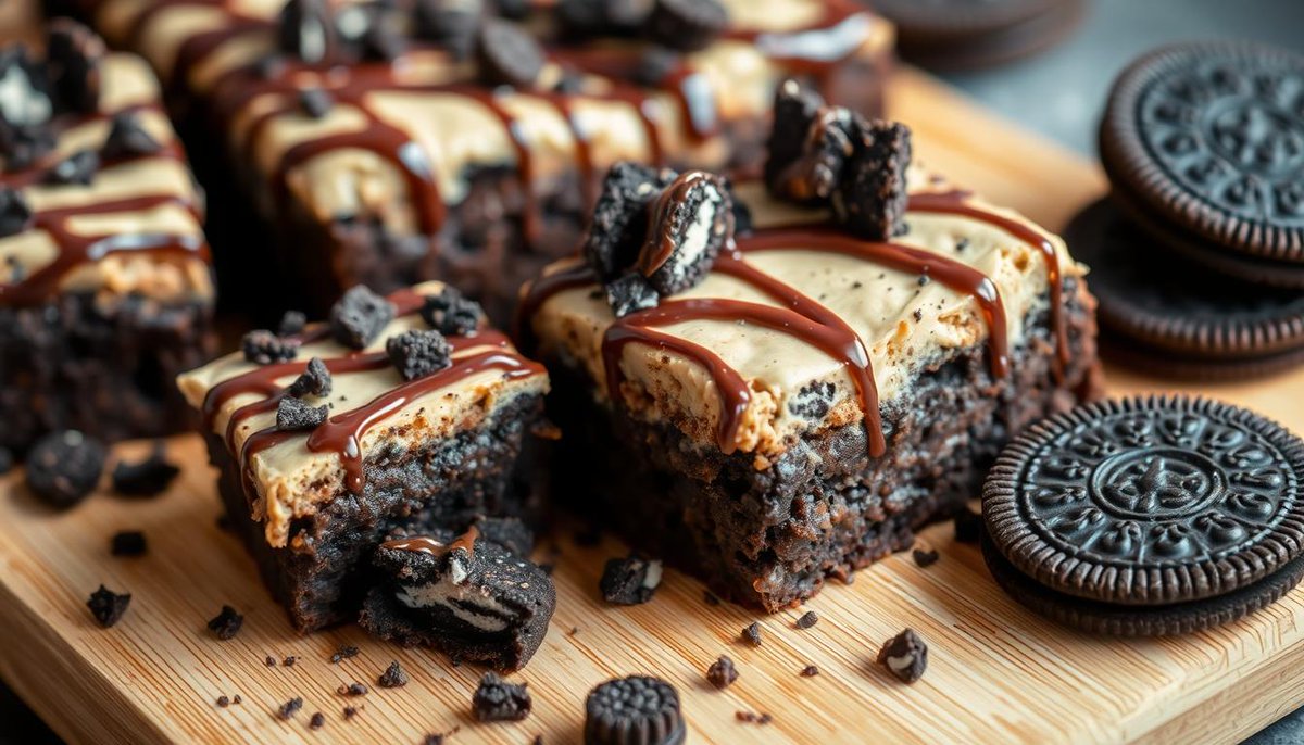 VeganBatter1's tweet image. If you love Oreos and brownies, this quick recipe combines them both in one decadent treat! Fudgy, rich, and loaded with Oreo chunks, these brownies are the perfect dessert for any Oreo fan and take only 30 minutes to make!
#OreoBrownies #EasyDesserts #QuickBakes