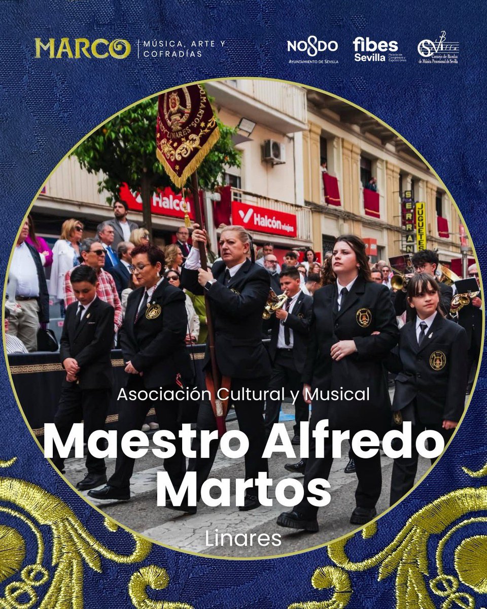 🎼 La <a href="/Alfredo_Martos/">ACM Alfredo Martos</a> estará en #Marco24 

📆 Domingo 1 de diciembre

➡️ Concierto en <a href="/fibesevilla/">Fibes Sevilla</a> y Pasacalles por las calles del centro de la ciudad
 
Consigue tus entradas en 📲 feriamarco.com
