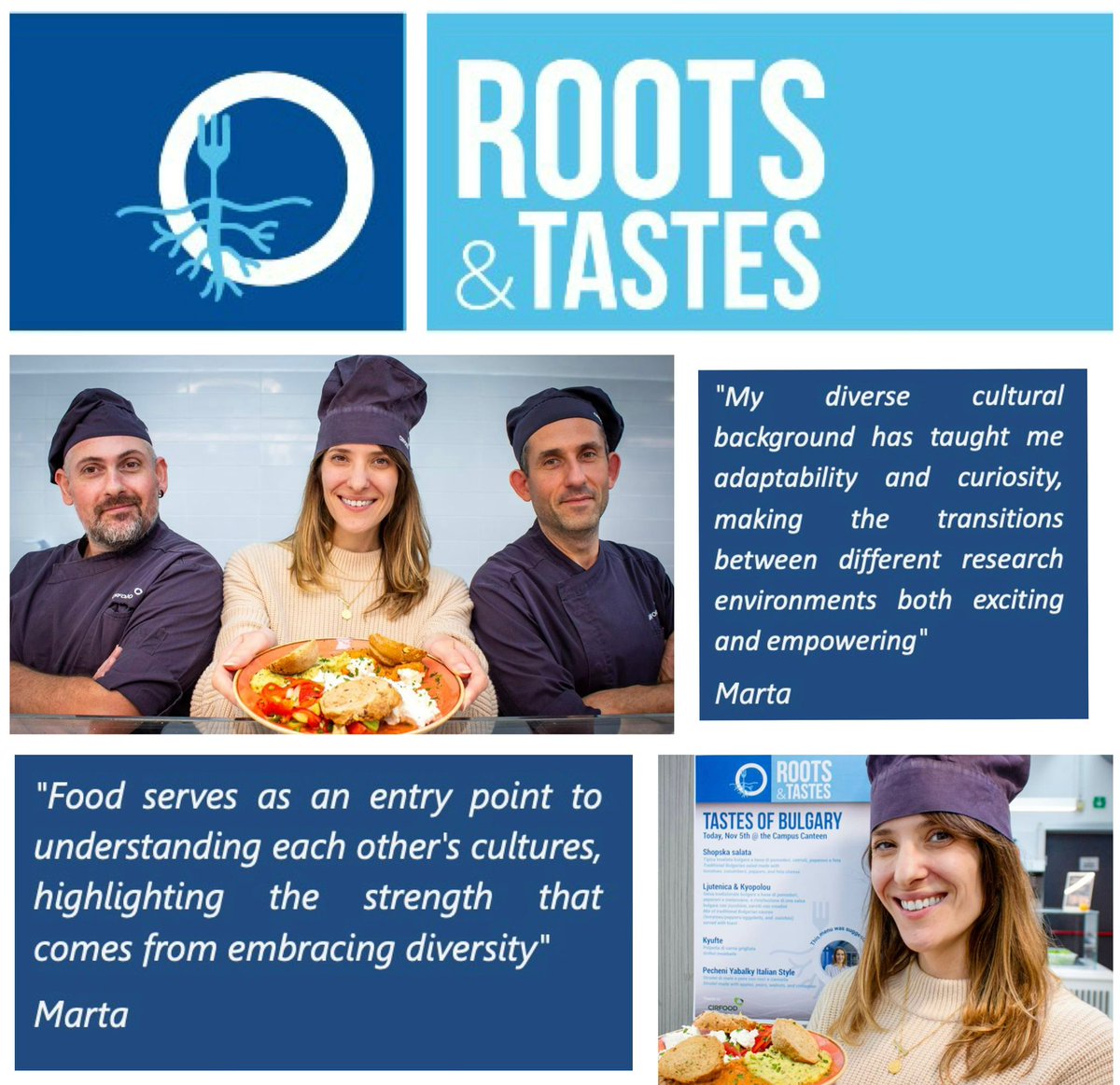 IFOM (@ifomresearch) on Twitter photo At IFOM, our canteen is an agora for exchanging ideas! 🌍 Today, we kick off "Roots & Tastes," celebrating our researchers' cultural diversity with special menus. 🥘 <a href="/martakova/">Marta Kovatcheva</a> shares her journey and insights on the power of diversity in research. #CulturalDiversity At IFOM, our canteen is an agora for exchanging ideas! 🌍 Today, we kick off "Roots & Tastes," celebrating our researchers' cultural diversity with special menus. 🥘 <a href="/martakova/">Marta Kovatcheva</a> shares her journey and insights on the power of diversity in research. #CulturalDiversity