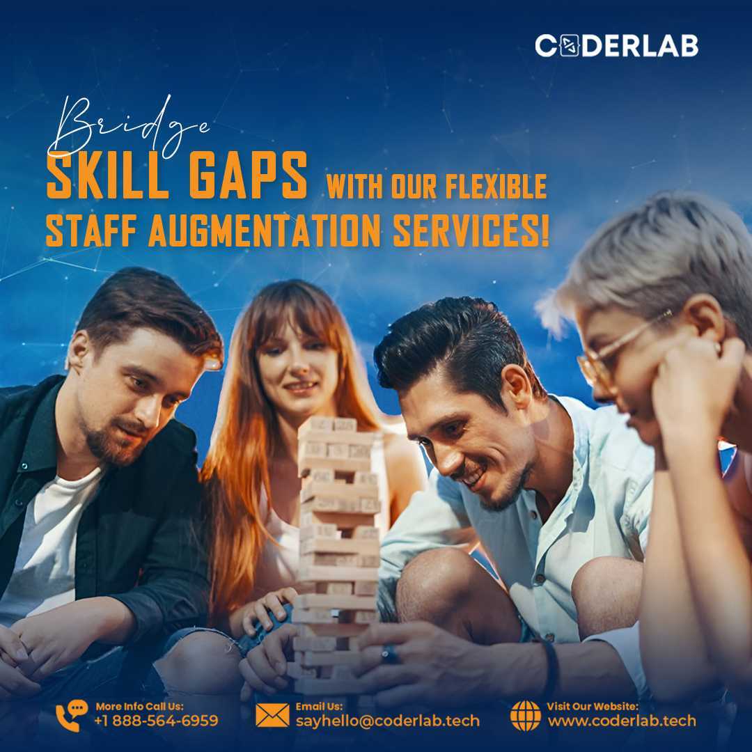coderlabtech's tweet image. Bridge your business's skill gaps with Coderlab’s flexible staff augmentation services! 🌟 Whether you're tackling a large project, expanding your tech capabilities.
#Coderlab #StaffAugmentation #TechSolutions #FlexibleWorkforce #BoostProductivity #BusinessGrowth #Skill