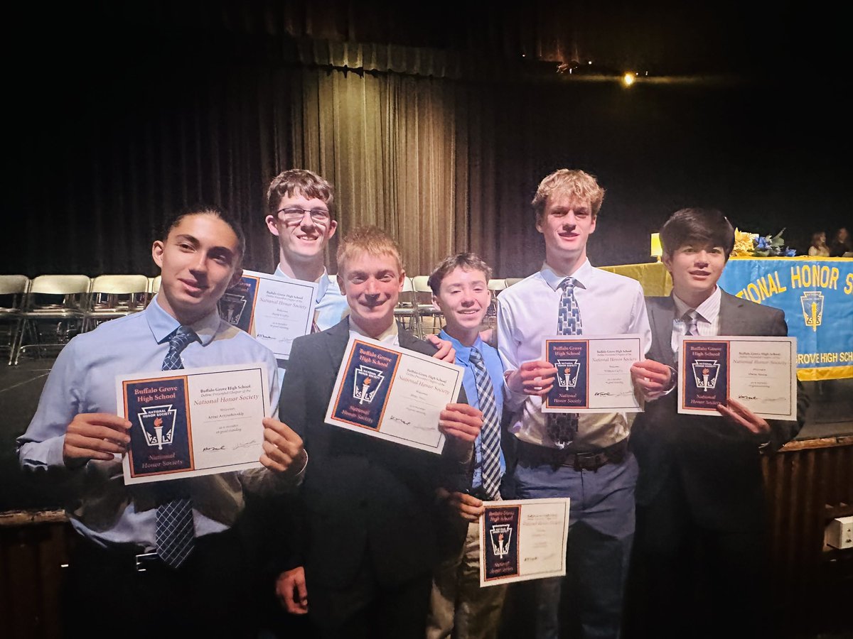 Congratulations to Artur, Jake, Riley, Nate, Will and Owen for getting accepted into the National Honor Society. Proud coach. Go Bison!