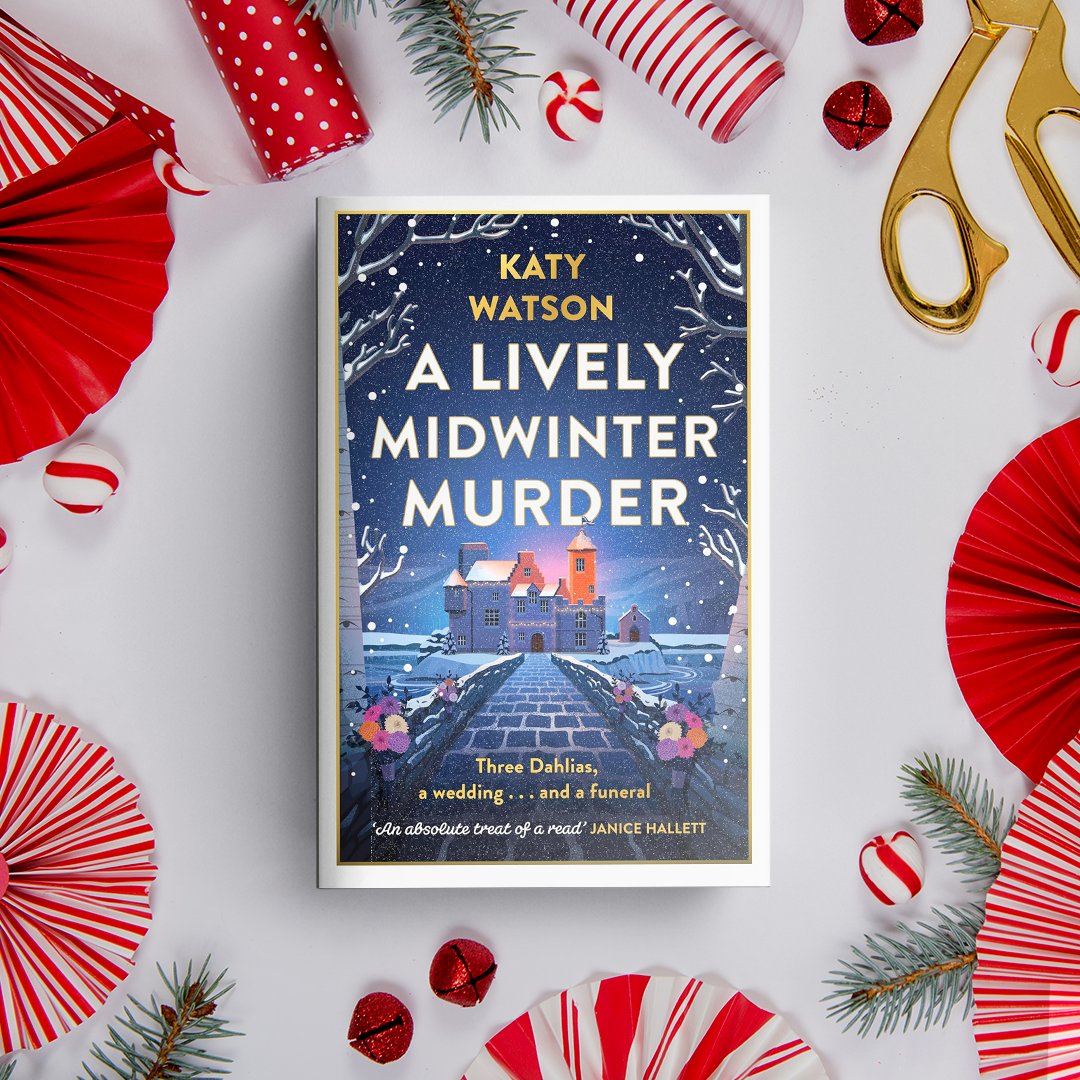 It's publication day for A Lively Midwinter Murder! A high society Christmas Eve wedding. An unexpected snowstorm.

Is there time to call the wedding off?

Buy a copy of @kwatsonauthor's book now: brnw.ch/21wOovi