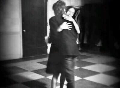 smokingsexxtion's tweet photo. bob dylan and joan baez at a concert afterparty in new york, shot by daniel kramer, 1964 https://t.co/BMxWz5iugQ