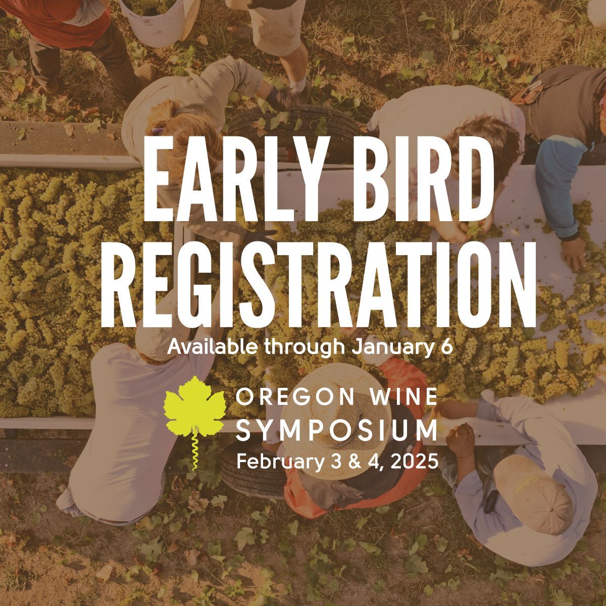 Don’t miss Early Bird pricing for the 2025 #ORWineSymposium—available through January 6! Join us for sessions on Climatology, State of the Industry, and more. Register now: buff.ly/40vkbeW 

Sponsorships still available: buff.ly/3YGMHsJ