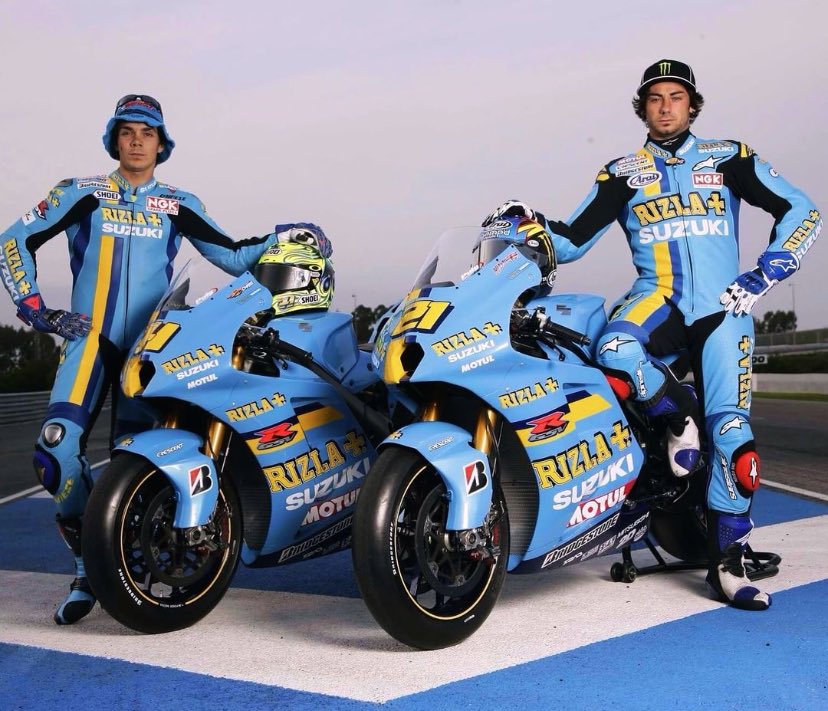 Chris Vermeulen 🇦🇺
John Hopkins 🇺🇸
#RizlaSuzuki