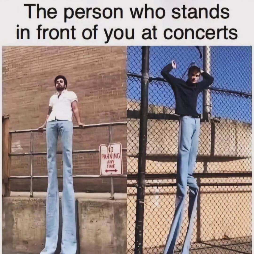 PartyGuruUS's tweet image. Every freaking time 😭
#concertmeme #concerts #shortproblems #cantsee #trending