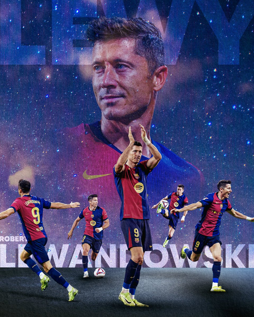 ⭐️MÅNEDENS SPILLER - OKTOBER⭐️

🇵🇱 Robert Lewandowski
🔴🔵 FC Barcelona
🎯 Spiss

3 kamper spilt
7 mål scoret
2 mål i El Clásico

Kunne det bli noen andre enn den polske målmaskinen? Vår discordistas har stemt polakken til månedens spiller!

Bilderedigering: <a href="/Bernstrom/">Magnus H. Bernstrøm</a>