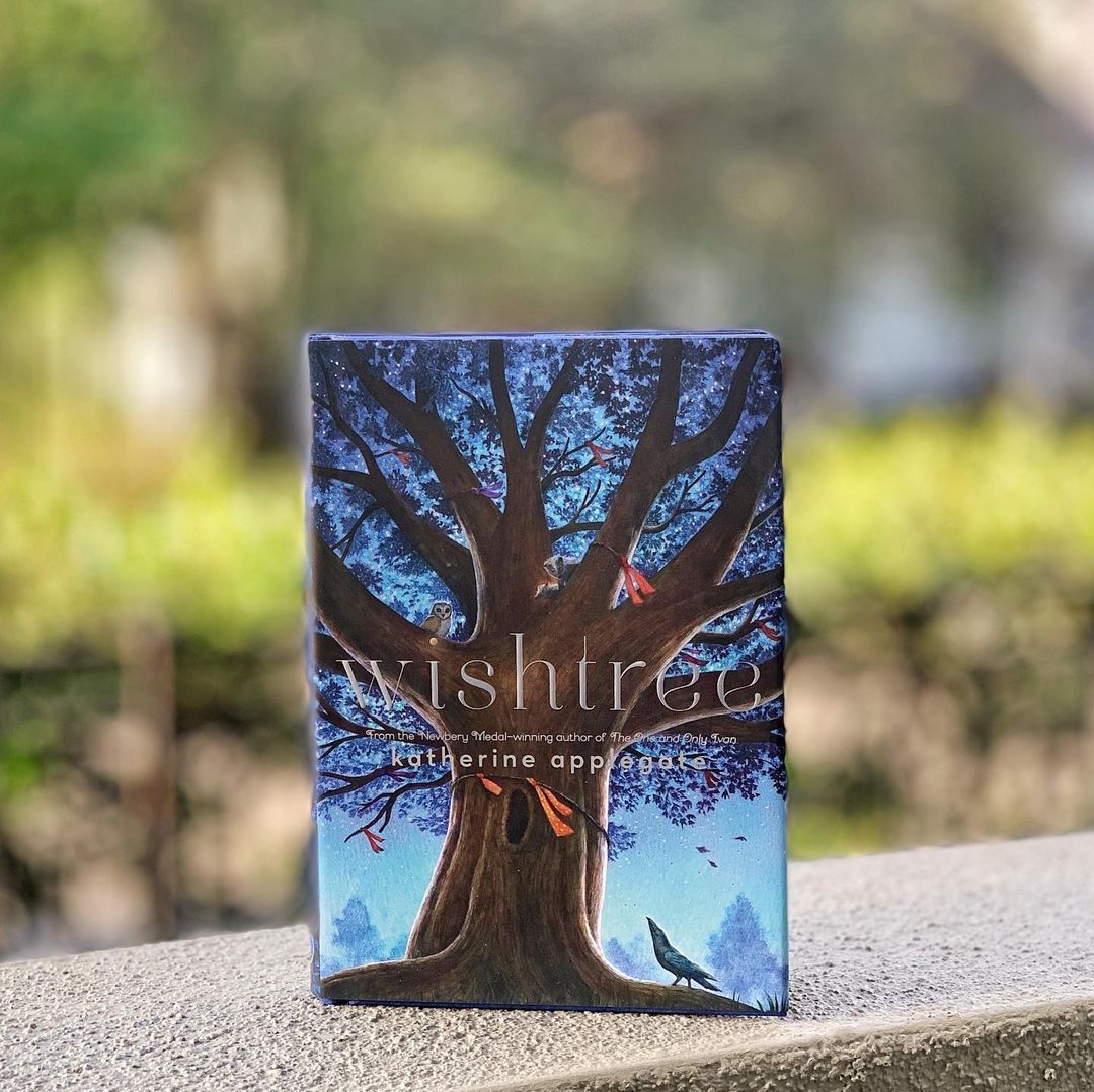 Katherine Applegate (kaaauthor.bsky.social) (@kaaauthor) on Twitter photo "My boughs had never been more laden.
My heart had never been more hopeful.
Because as each child, as each neighbor, as each stranger, placed a wish upon me, they looked at Samar and her parents and said the same thing:
'STAY.'"
🐦⬛🌳🦨
<a href="/MacKidsBooks/">MacKids Books</a> #mglit "My boughs had never been more laden.
My heart had never been more hopeful.
Because as each child, as each neighbor, as each stranger, placed a wish upon me, they looked at Samar and her parents and said the same thing:
'STAY.'"
🐦⬛🌳🦨
<a href="/MacKidsBooks/">MacKids Books</a> #mglit