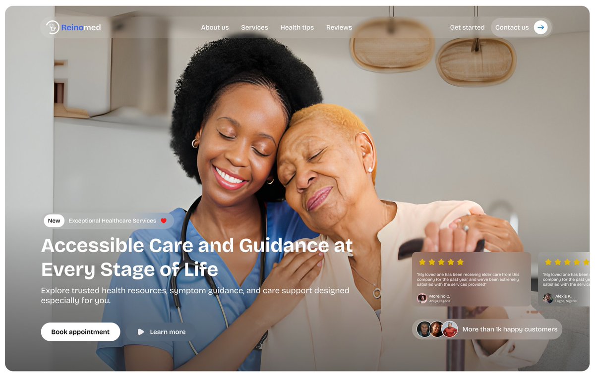 _Innox_'s tweet image. A client reached out with a healthcare product &amp;amp; I love the idea behind it. Designing a healthcare web app for elderly users in Africa. Making online health resources simple and accessible so they can easily manage their wellness

#healthcare #UXDesign