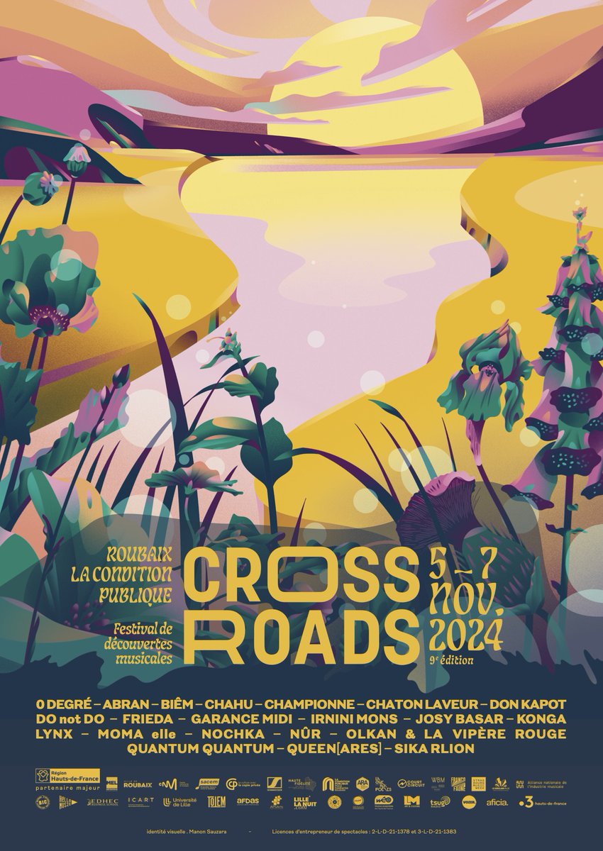 Le <a href="/CrossroadsFest/">Festival Crossroads</a>  commence dès ce soir. Si vous êtes en métropole lilloise, foncez encourager ces nouveaux artistes ! Quant à nous, nous y serons demain (mercredi) et jeudi pour 2 émissions en direct. Au programme : des interviews des groupes, leurs titres, et les nouveautés.