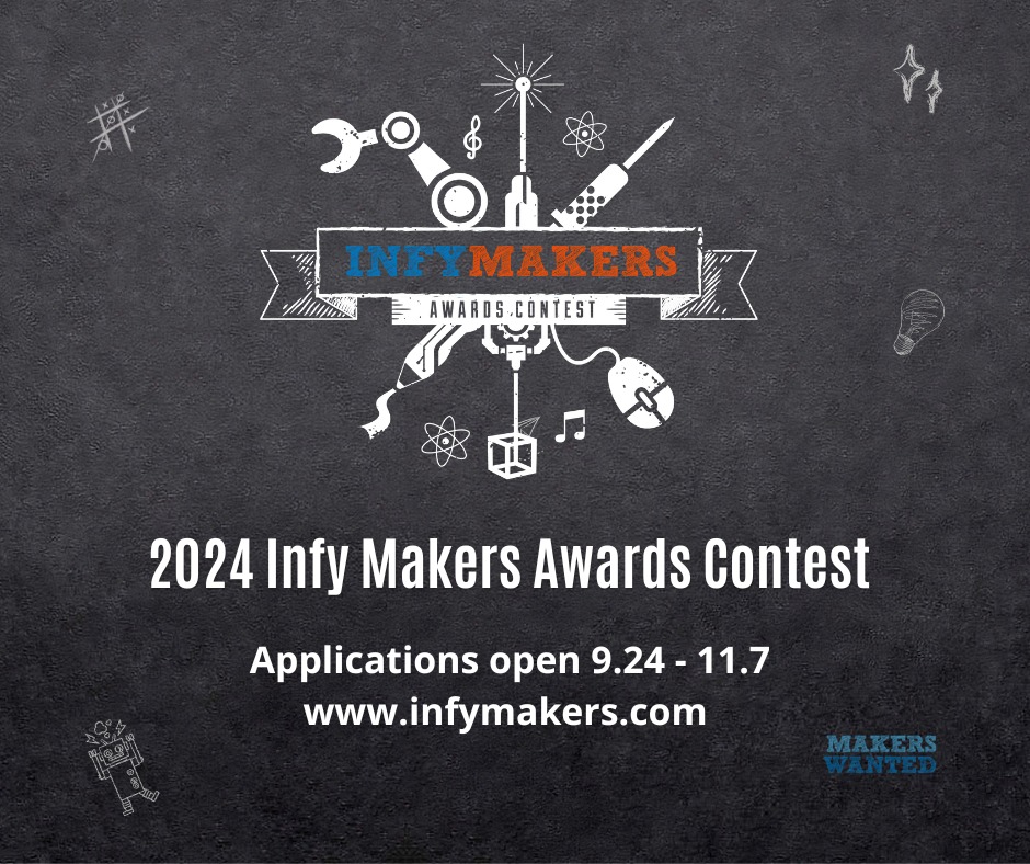 We’re excited to announce our participation in the Infy Makers Awards 2024! 🎉 This competition celebrates creativity, innovation, and impact in the maker community! @infymakers #InfyMakers #ADPCenter #MontclairStateUniversity