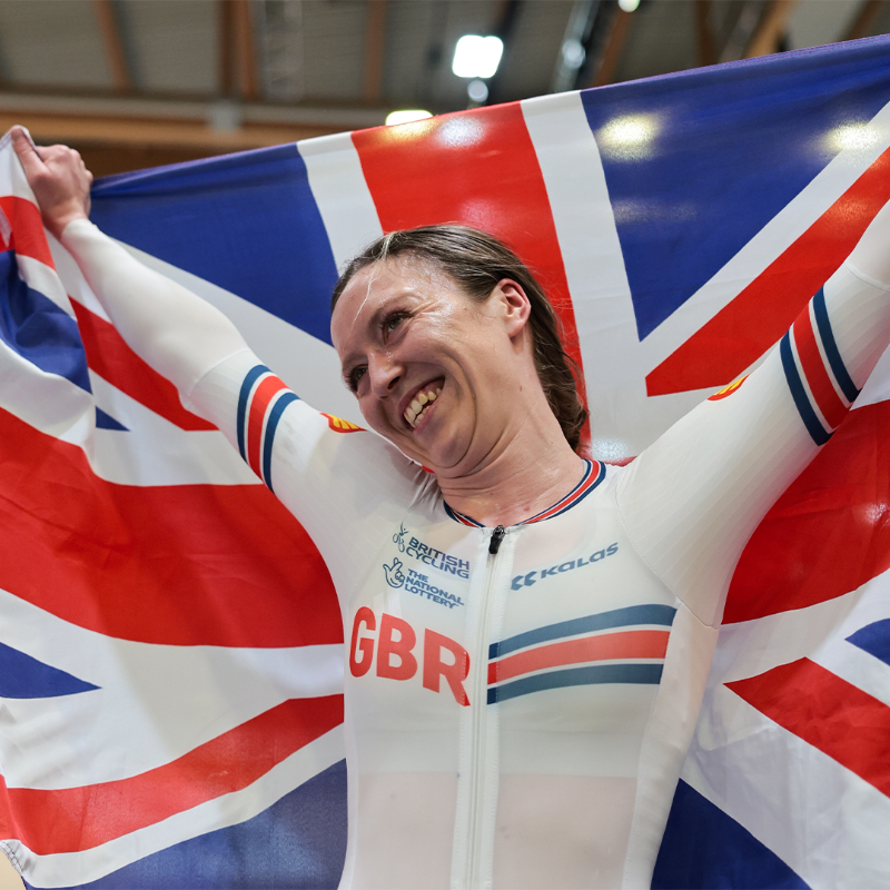 BritishCycling's tweet photo. The Brits are back! 🇬🇧 🙌

Katie Archibald, Neah Evans, Anna Morris, Jess Roberts, Will Perrett and Will Tidball are the endurance home hopes at this year's @UCITCL!