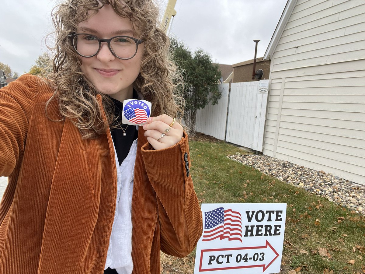 I was voter number 161 this morning at my polling location. Polls are open until 7 p.m. tonight #vote 

We have a ton of resources on ballot measures, candidates and eventually results on our KELOLAND Elections page! #Election2024 #KELONews 

keloland.com/your-local-ele…