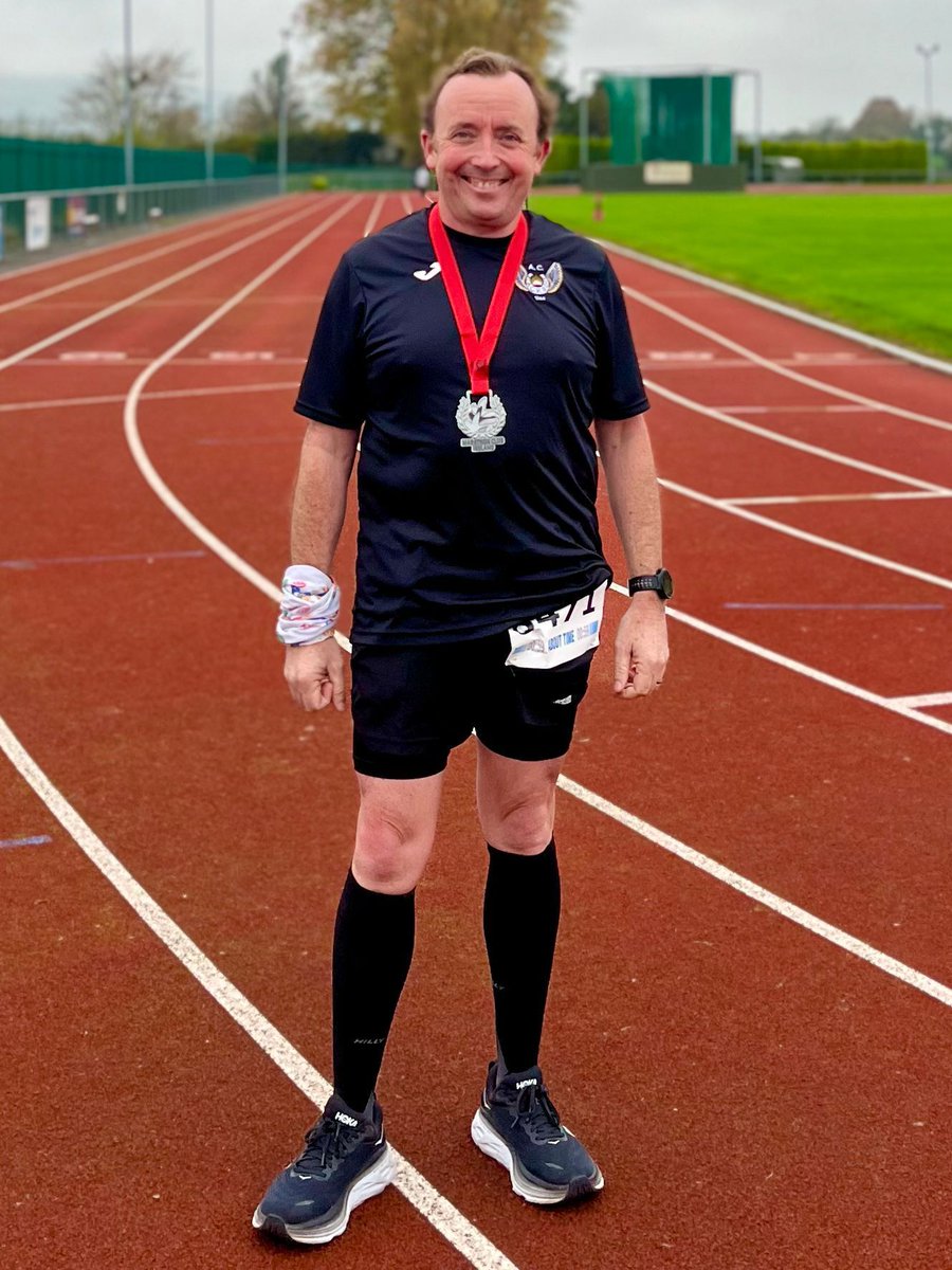 As if this man's marathon record wasn't impressive enough... he completed two marathons in just one week - amazing work from #BlackrockAC marathoner Bryan Sheils .... who completed the Dublin Marathon on Sunday and the MCI marathon Templemore 6 days later!!
