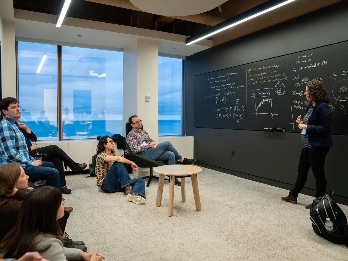 We're excited to begin utilizing the NITMB's new space this week!

Our new space will allow for more opportunities for collaboration between the mathematicians and biologists who engage with the NITMB