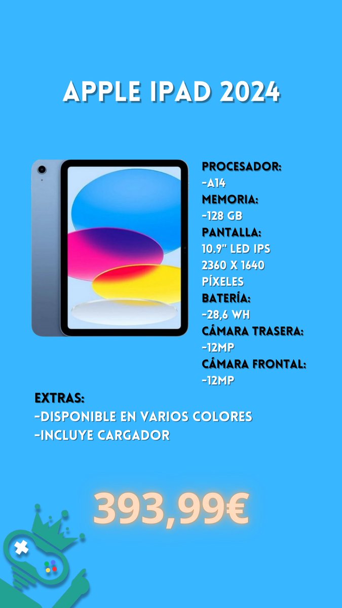 TechParaDummies's tweet photo. 📱💥 5 Tablets Recomendadas Calidad-Precio 🚀 Si buscas rendimiento sin gastar de más, estas tablets ofrecen justo lo que necesitas. ¡Echa un vistazo a nuestras opciones destacadas! https://t.co/sXGvAtCiY2