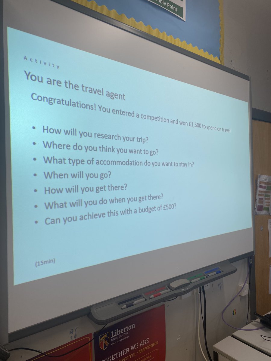 CullinanMiss's tweet photo. Travel and Tourism getting a visit from @ExpediaGroup today! Getting stuck into customer experience, careers and pathways. Thanks to @DYWScot for organising! ✈️📝🌍 https://t.co/sn5R7CBtL3