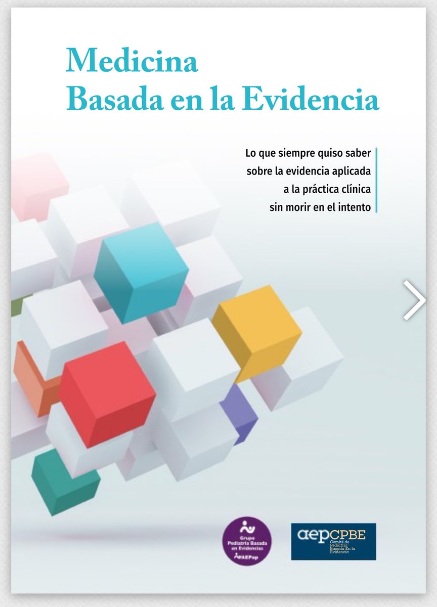 evidpediatria's tweet photo. Ya tenemos disponible el libro MEDICINA BASADA EN LA EVIDENCIA ! Elaborado por pediatras del los grupos/comités de pediatría basada en la evidencia de la AEP y la AEPap. No te lo puedes perder! https://t.co/LVJGwiSUvo https://t.co/9CX36aYLhL