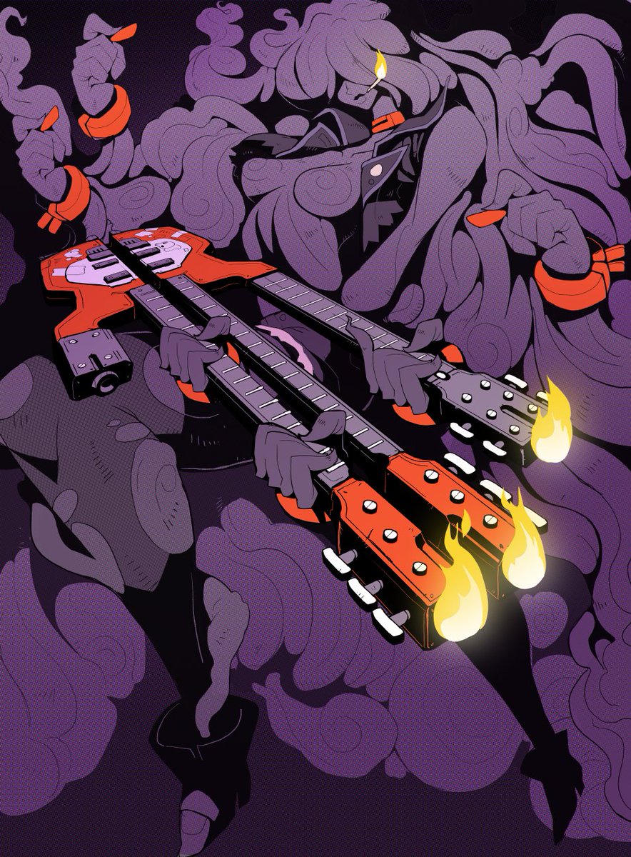 Character Illo's I did for Urban Rivals