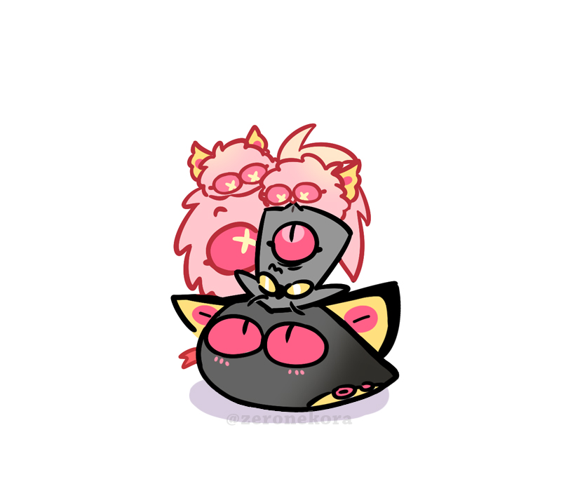 「tiny '!' #HazbinHotel #Cherrisnake」|零壹🦈のイラスト