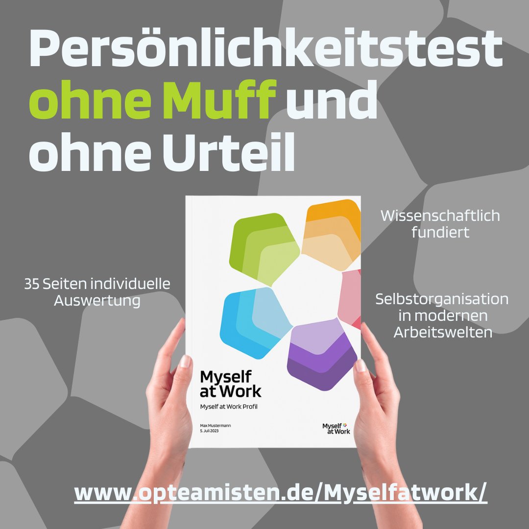 Am 12.12.2024 bieten unsere Kollegen und Kooperationspartner von den <a href="/opteamisten/">opteamisten</a>, @DianaMock_  und Hans Schölch, einen offenen Tagesworkshop zu Myself at Work in der Nähe von Konstanz an.
opteamisten.de/Myselfatwork/
#PersonalDevelopment #big5 #workshop #myselfatwork