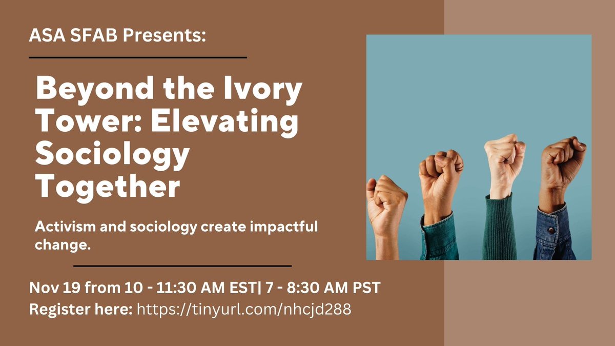 ASA Student Forum tweet media