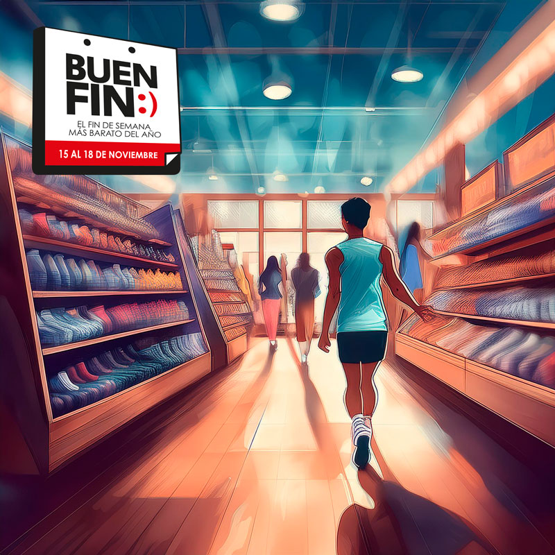 ¡En esta edición de #ElBuenFin, compra inteligente!

Busca el código QR en los negocios participantes y asegura que tu compra participa en el Sorteo de El Buen Fin. 📲🔒