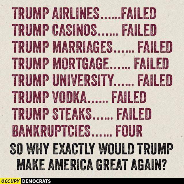 For folks voting for strong economy.