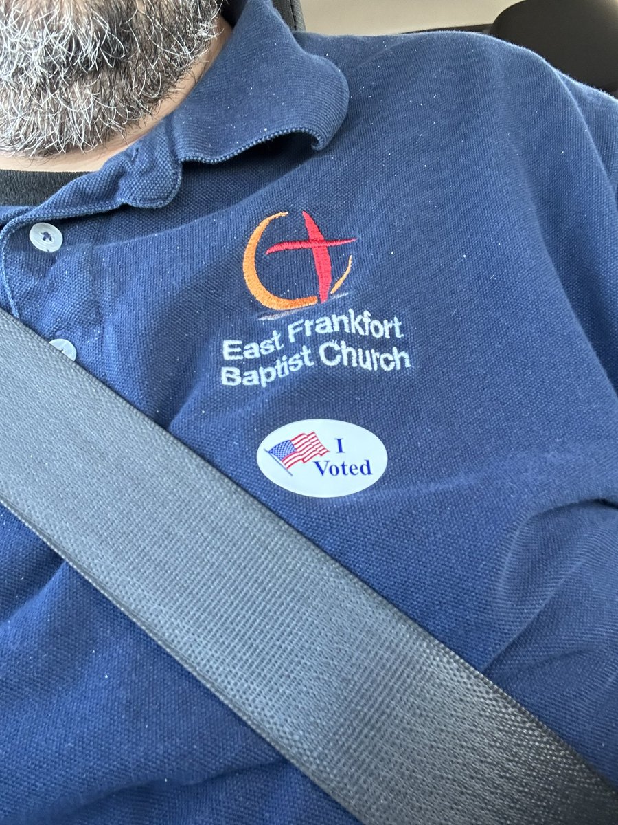 mcdanell99's tweet photo. No line in Frankfort to vote. Quick and easy. @KYSecState @jenscutchfield 

#Election2024 #PrayVotePray https://t.co/lpzBfEvN0X
