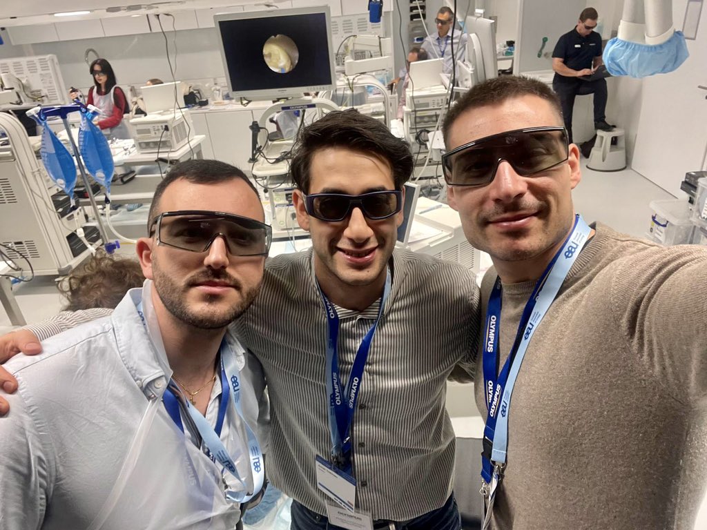 leonardperpepaj's tweet photo. Attending the EAU Endoscopic Stone Treatment Programme: Step 2 was a wonderful experience. I'm grateful for the endourology training in Hamburg and the chance to make new friends.
#esuests2 @Uroweb @UrowebESU @kallidonis_p @LaurianDragos @NicolaMacchione @ManconS_ https://t.co/TY0l7WpaJE