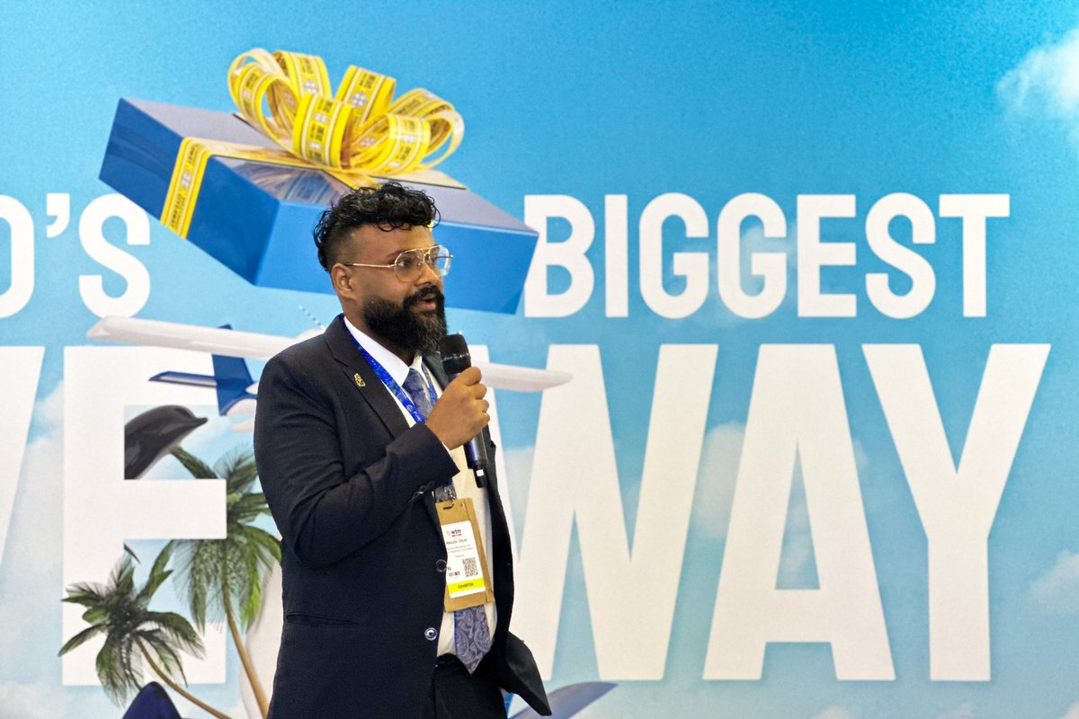 AdduTourism's tweet photo. 2/3 The launch event was hosted by @AdduCityCouncil Mayor Ali Nizar, @mmprc_corporate Chairman Abdulla Giyas, and MMPRC CEO &amp; MD Ibrahim Shiuree. Each shared insights on Addu’s unique appeal and immense potential as a must-visit bucket list destination!

#WTMLondon
@visitmaldives https://t.co/88W42XbQiM
