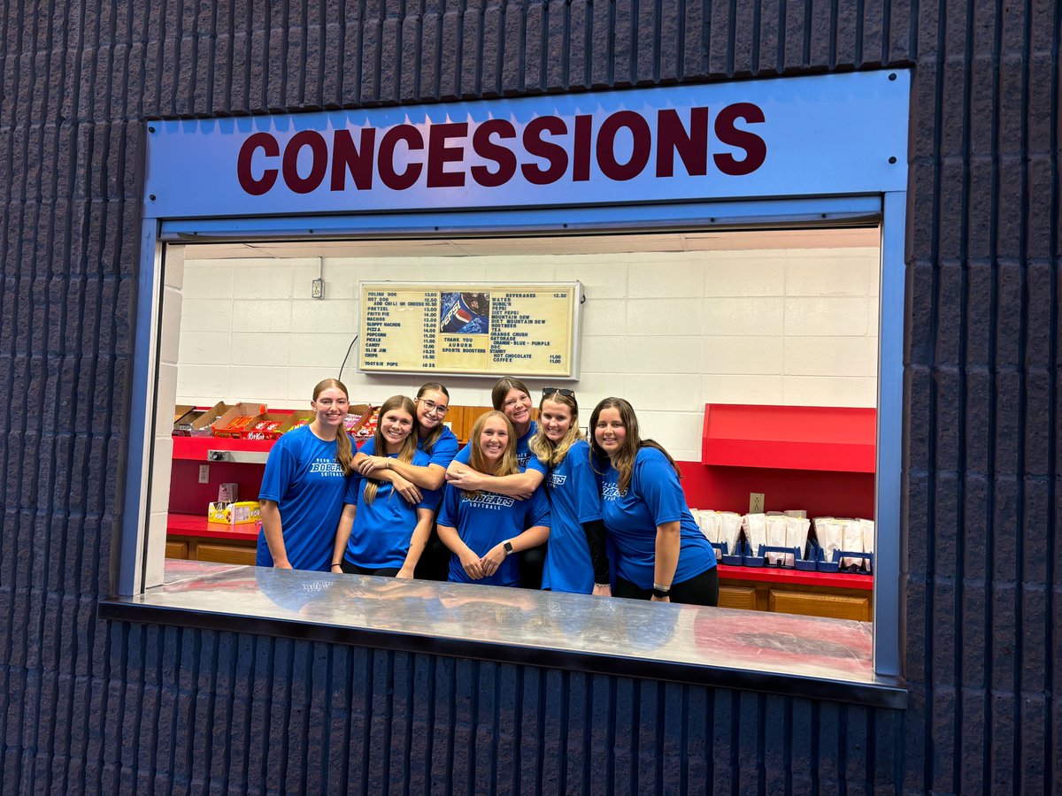 Thank you to the Peru State Softball team for volunteering at Feeding 44 and assisting in the concession stand during the district playoffs at Auburn High School. Your efforts are making a difference in our communities.