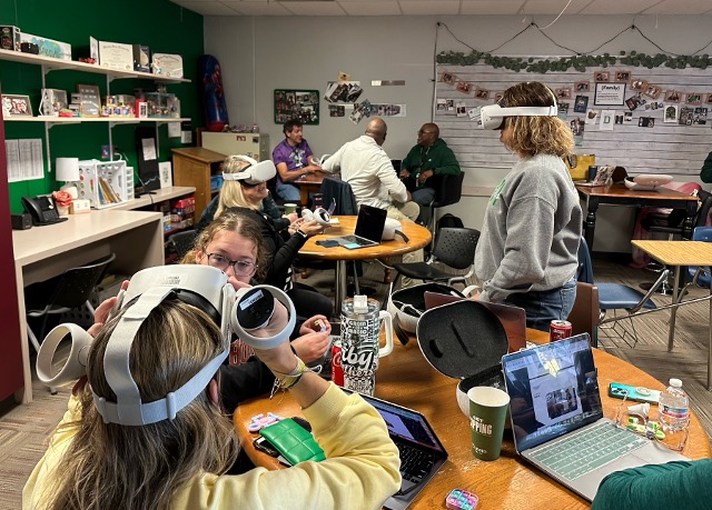 Ronald D. Rothe (@mcaspderbyks) on Twitter photo Last Friday, we introduced the new VR CTE devices (funded by our FY2022 <a href="/dodeagrants/">DoDEA ETAC</a>) and <a href="/TransfrInc/">Transfr</a> application to some Middle School instructors at <a href="/DerbySchoolsKS/">Derby Public Schools</a>. You can check out what careers our Middle School students will soon get to explore:
transfrinc.com/products/caree… Last Friday, we introduced the new VR CTE devices (funded by our FY2022 <a href="/dodeagrants/">DoDEA ETAC</a>) and <a href="/TransfrInc/">Transfr</a> application to some Middle School instructors at <a href="/DerbySchoolsKS/">Derby Public Schools</a>. You can check out what careers our Middle School students will soon get to explore:
transfrinc.com/products/caree…