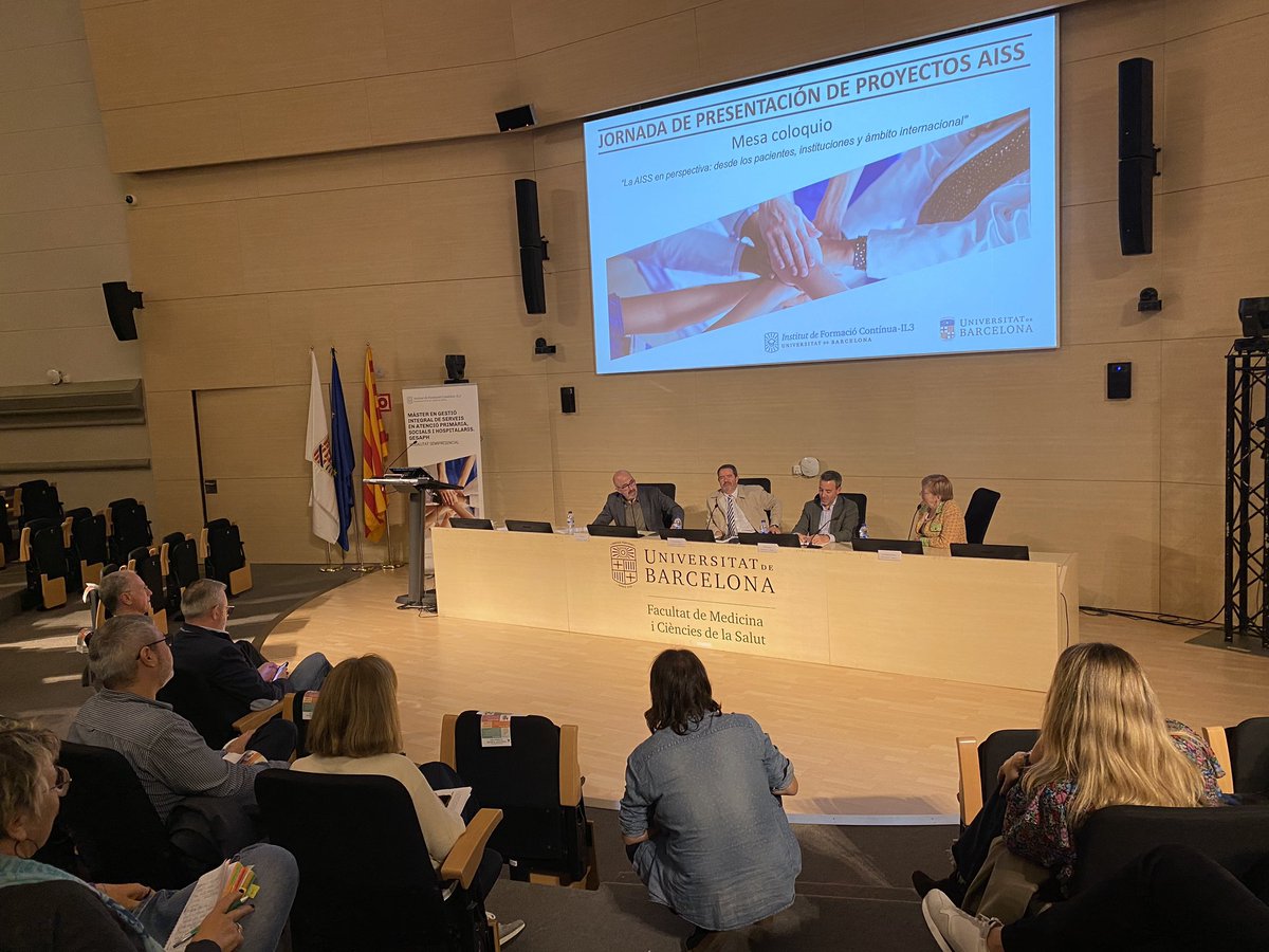 IL3-UB (@ub_il3) on Twitter photo ✨ Després de la presentació dels alumnes comença la Taula col·loqui: "L’AISS amb perspectiva: dels pacients, institucions i internacional" a la Jornada de presentació de Projectes d’Innovació en Atenció Integrada Social i Sanitària
<a href="/icscat/">ICS. Generalitat</a> <a href="/CSC_Consorci/">CSC</a> <a href="/IFICInfo/">IFIC Updates</a> <a href="/pacientesPOP/">Plataforma de Organizaciones de Pacientes</a> ✨ Després de la presentació dels alumnes comença la Taula col·loqui: "L’AISS amb perspectiva: dels pacients, institucions i internacional" a la Jornada de presentació de Projectes d’Innovació en Atenció Integrada Social i Sanitària
<a href="/icscat/">ICS. Generalitat</a> <a href="/CSC_Consorci/">CSC</a> <a href="/IFICInfo/">IFIC Updates</a> <a href="/pacientesPOP/">Plataforma de Organizaciones de Pacientes</a>