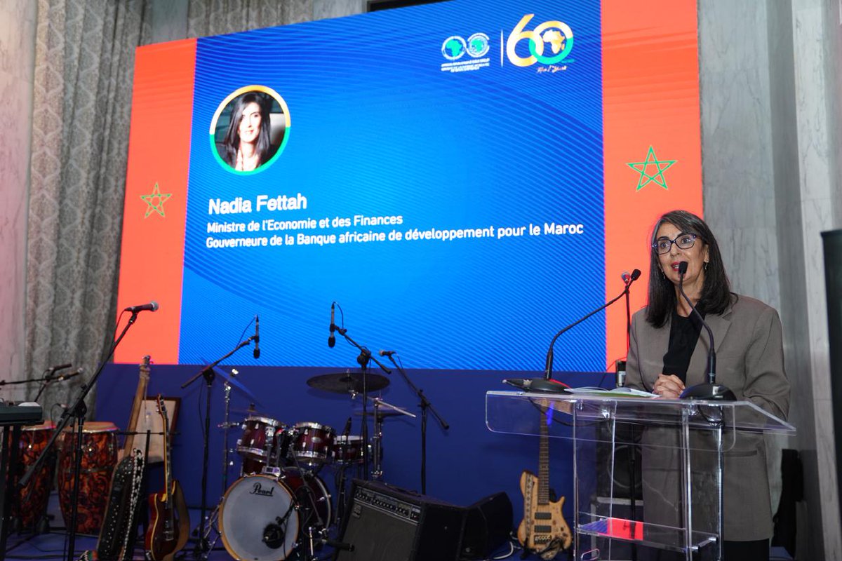 African Development Bank Group (@afdb_group) on Twitter photo « Nous fêtons aujourd’hui 60 ans d’excellence et de réussite entre le Royaume du Maroc et <a href="/AfDB_Group/">African Development Bank Group</a>. Joyeux anniversaire ! » <a href="/FettahNadia/">Nadia Fettah</a>, ministre de l’Economie et des Finances du #Maroc. #60ansDeProgrès « Nous fêtons aujourd’hui 60 ans d’excellence et de réussite entre le Royaume du Maroc et <a href="/AfDB_Group/">African Development Bank Group</a>. Joyeux anniversaire ! » <a href="/FettahNadia/">Nadia Fettah</a>, ministre de l’Economie et des Finances du #Maroc. #60ansDeProgrès