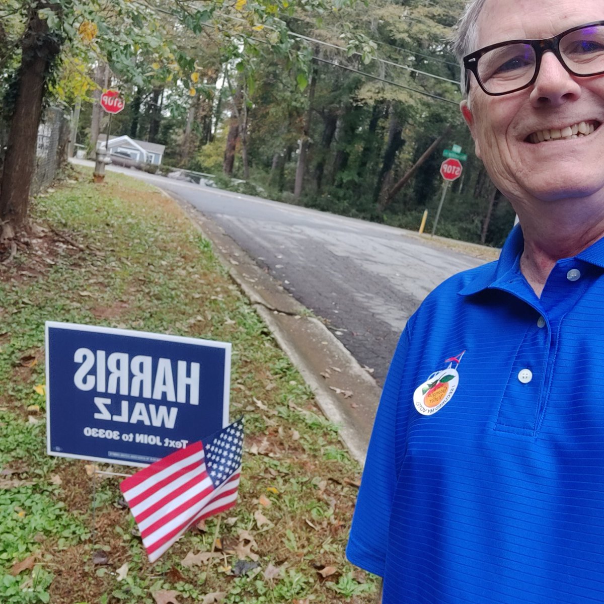 eddoolittle's tweet image. Voted blue right down the ballot. Democracy for the win! #HarrisWalz2024InALandslide #HarrisForThePeople #BlueCrew