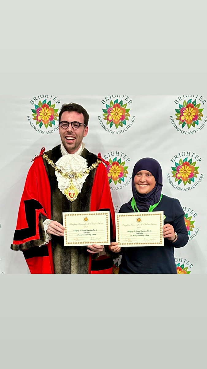 Thrilled to announce that our school gardens have won 2nd 🥈&amp;🥉places.
Well done to both school pupils for bringing this project to life from planting, watering and harvesting.
@St_MaryCPSW10 
<a href="/BevingtonRBKC/">Bevington Primary</a> 
<a href="/RBKC_Ecology/">RBKC Ecology</a> 
<a href="/BrighterKandC/">Brighter K and C</a> 
#SchoolGardening 
#WildLife
#Education